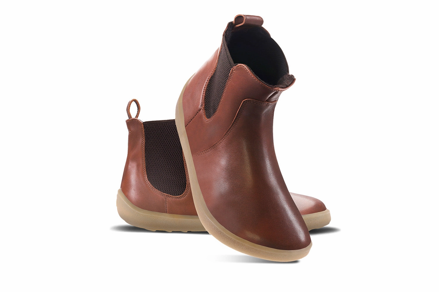 Barefoot Boots Be Lenka Entice Neo - Dark Brown Zipper Chelsea Boots