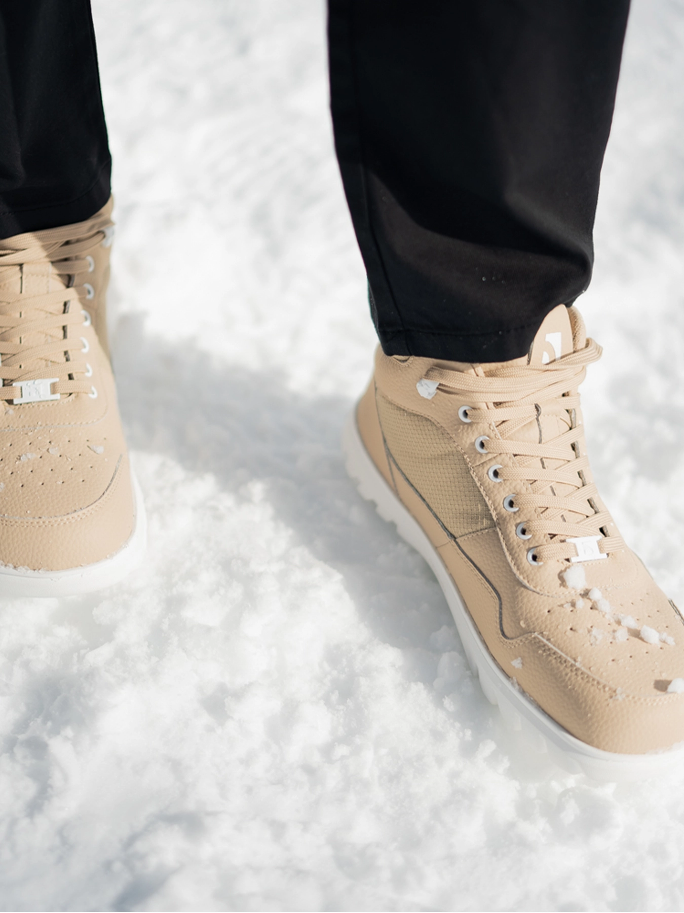 Waterproof Shoes No Laces Barefoot Shoes Barebarics UrbanEdge - Beige