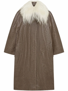 Weather Coats Beach leather coat