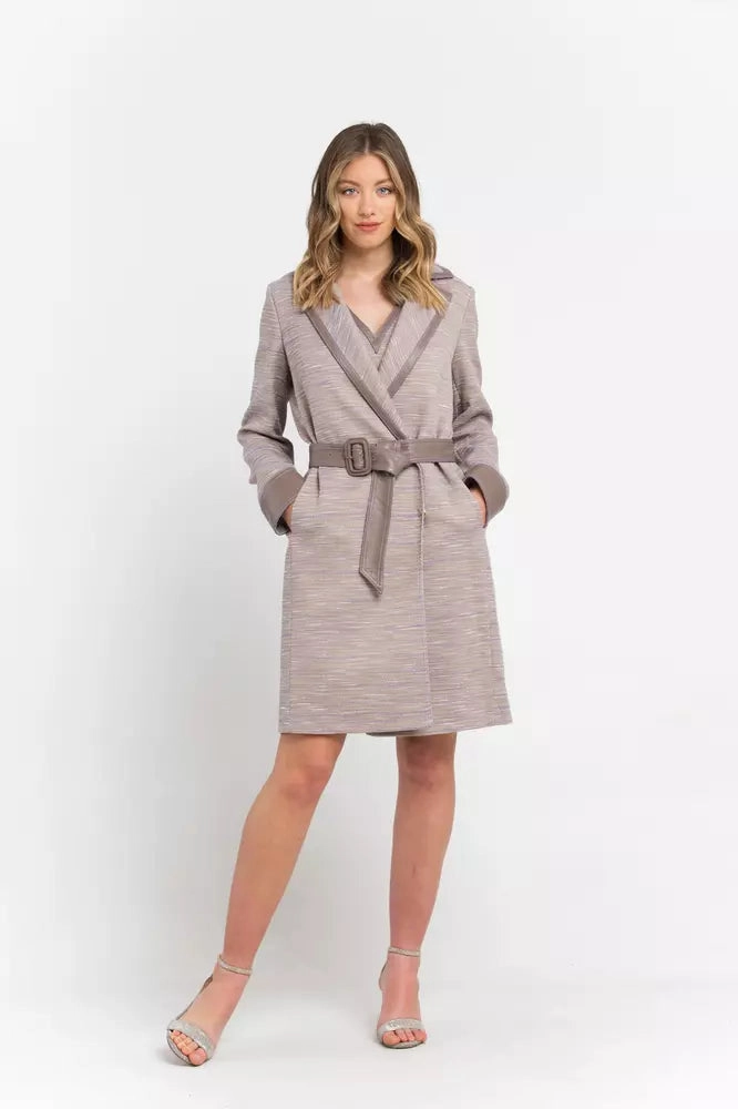 Big & Tall Winter Coats Beige Cotton Women Coat