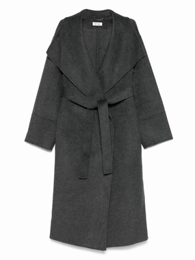 Formal Evening Coats belted coat