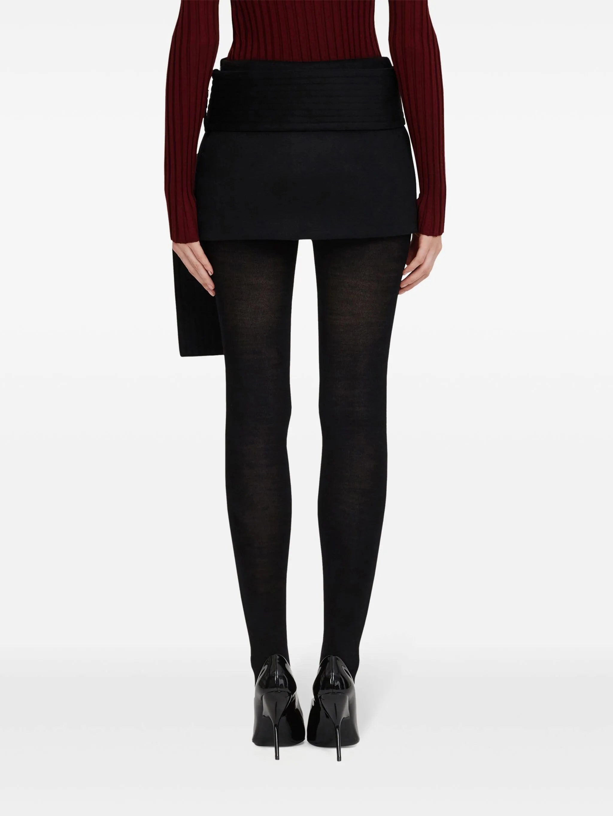 Twerk With Dress belted mini skirt