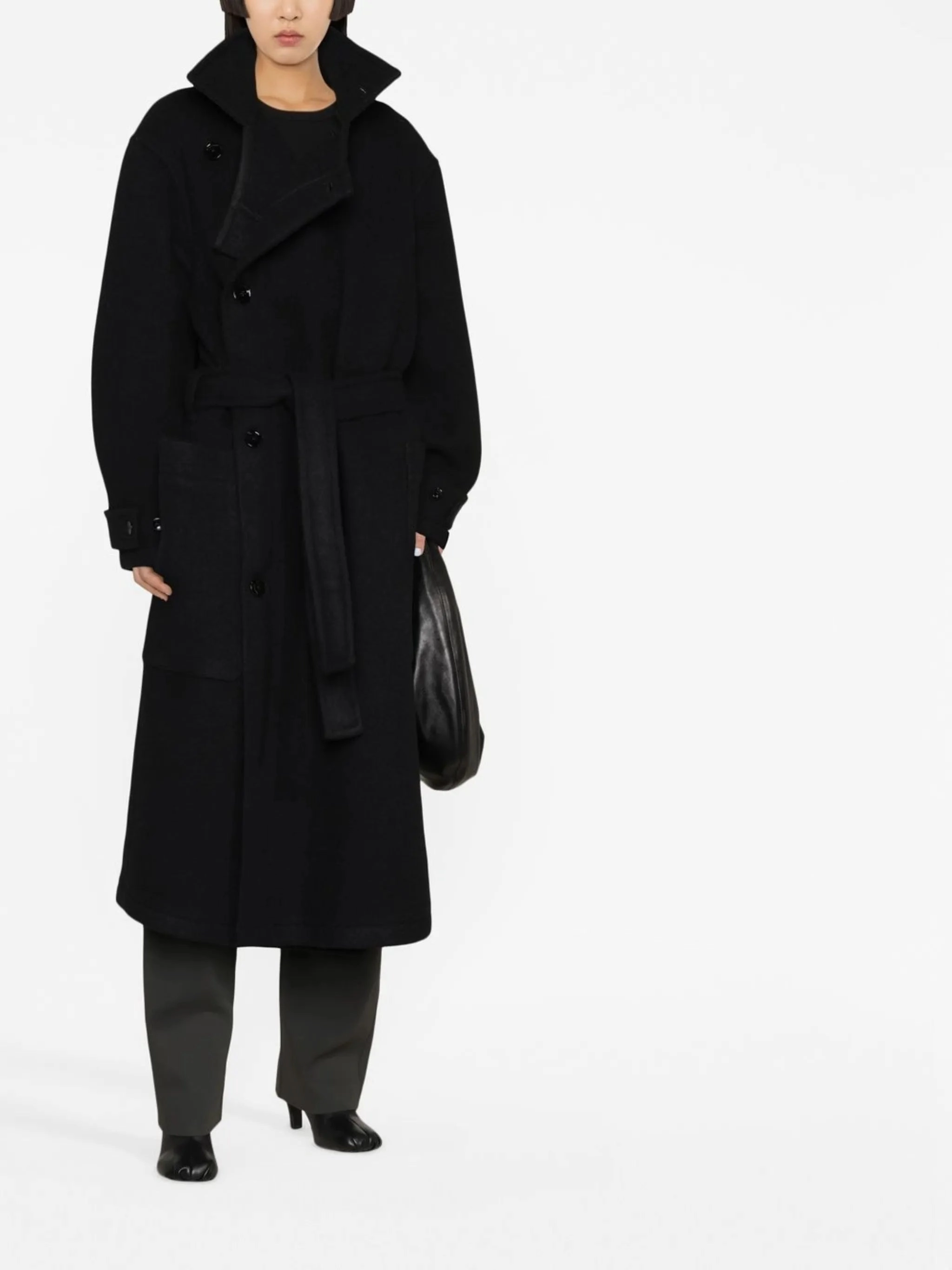 belted single-breasted coat Easter Coats