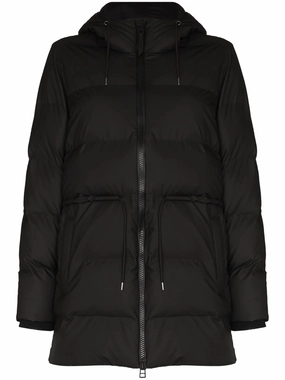 Masseys Coats belted waist puffer coat
