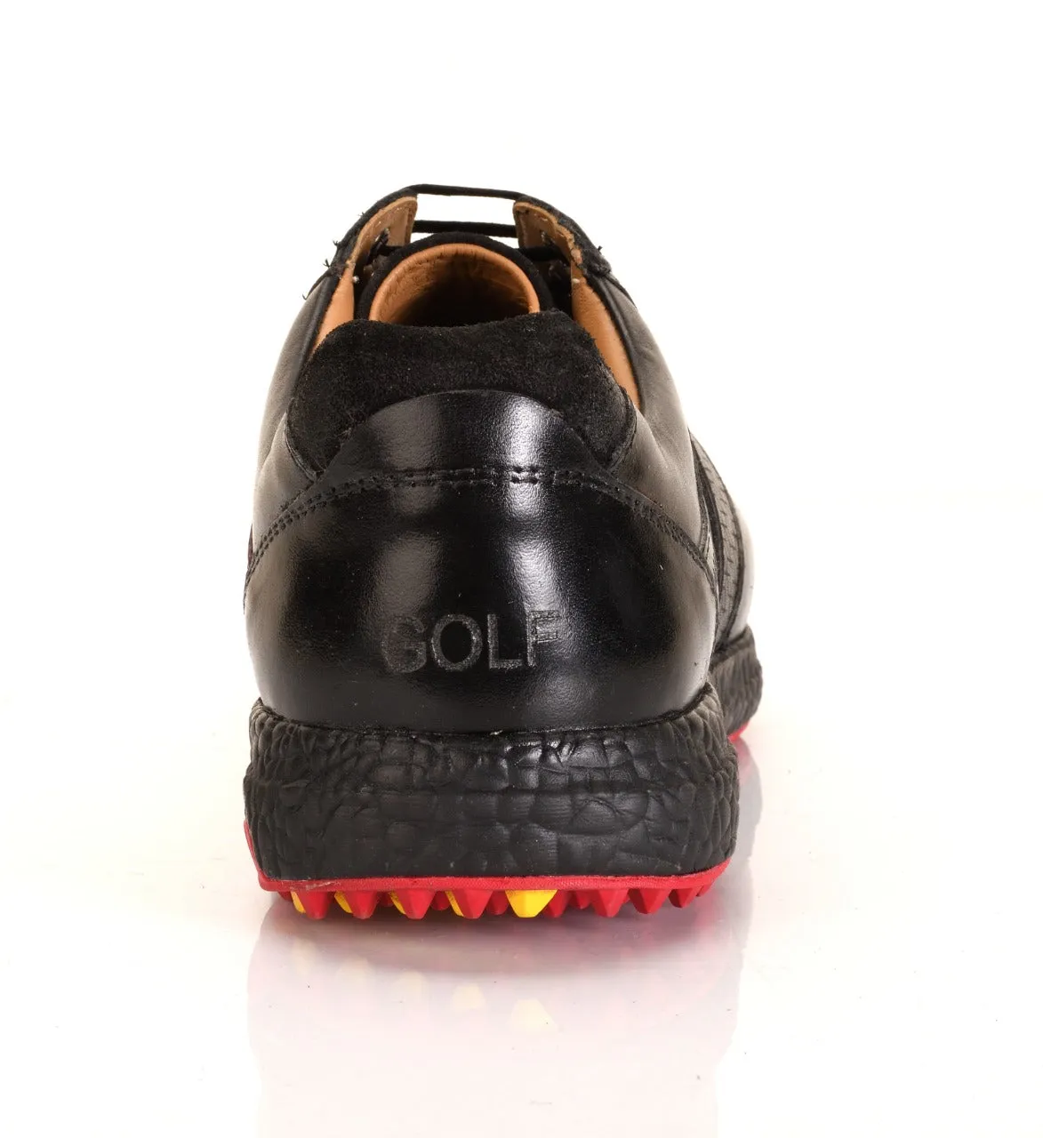 Waterproof Football Shoes Berlin Full Black-Golf Shoes