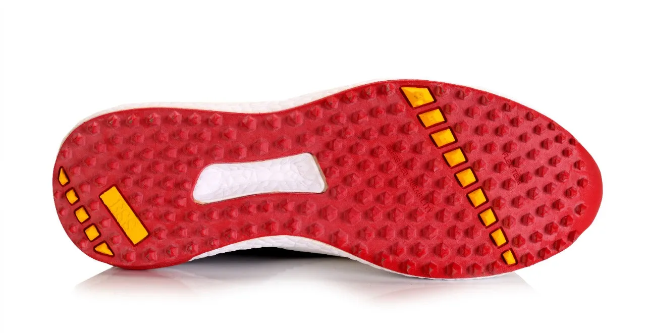 Berlin White Red-Golf Shoes Waterproof Grip Shoes