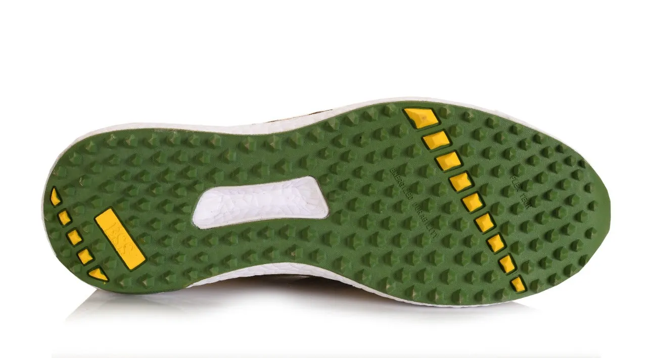 Berlin White Yellow-Golf Shoes Shoe Waterproofer