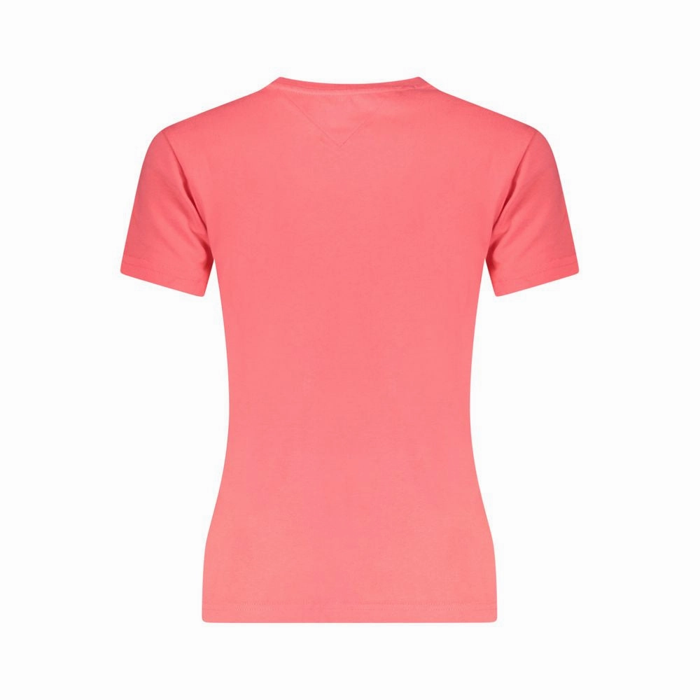 Print Your Own Shirts Tommy Hilfiger Pink Cotton Women T-Shirt
