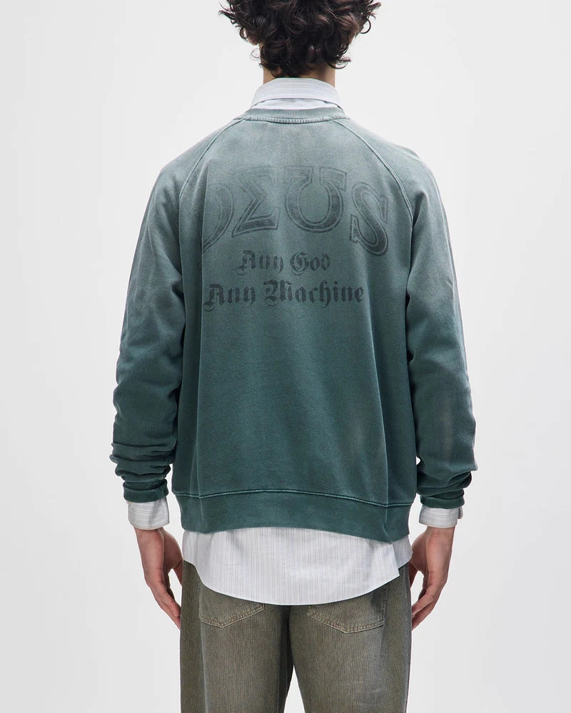 Size Sweatshirts Black And Blue Crew / DEUS EX MACHINA / DARK FOREST