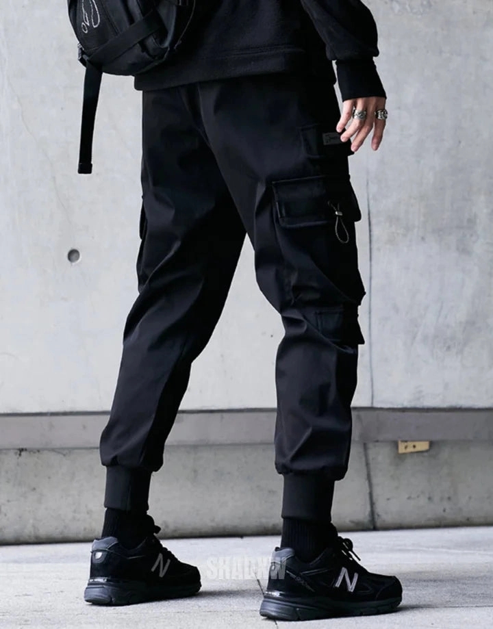 Black Cargo Pants Streetwear Sanctuary Cali Cargo Pants