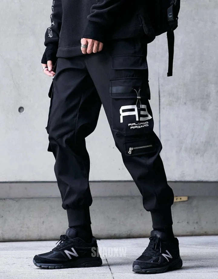 Black Cargo Pants Streetwear Gap Army Cargo Pants