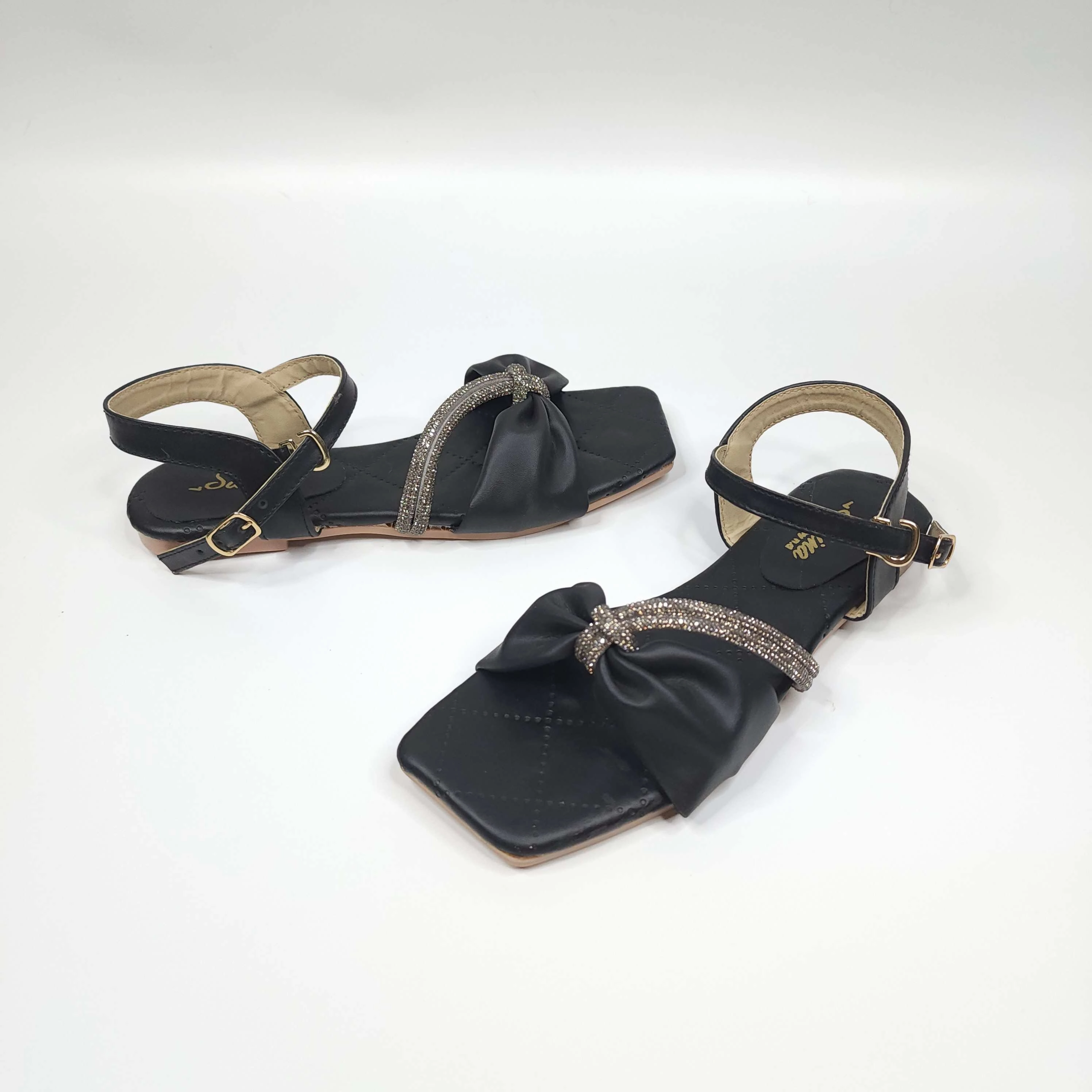 Orson Bloom Sandals Black Studs Sandals