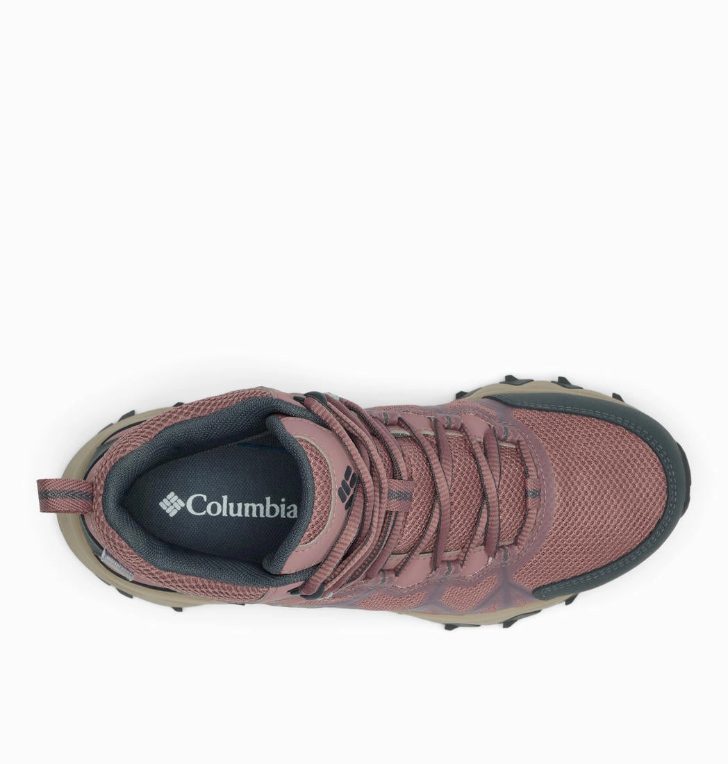 Columbia Women Red PEAKFREAK II MID OUTDRY Hiking Shoes For Patagonia