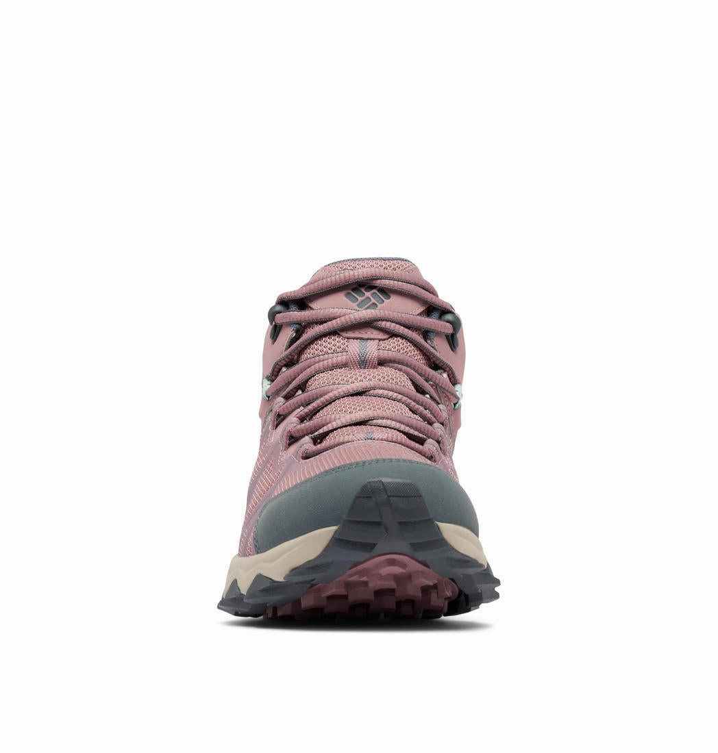 Wearing Hiking Shoes Everyday Columbia Women Red PEAKFREAK II MID OUTDRY