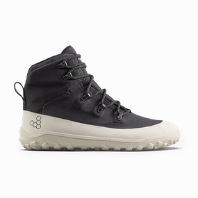 Hiking Boots Vasque Vivobarefoot Tracker Textile AT Mens Obsidian/White