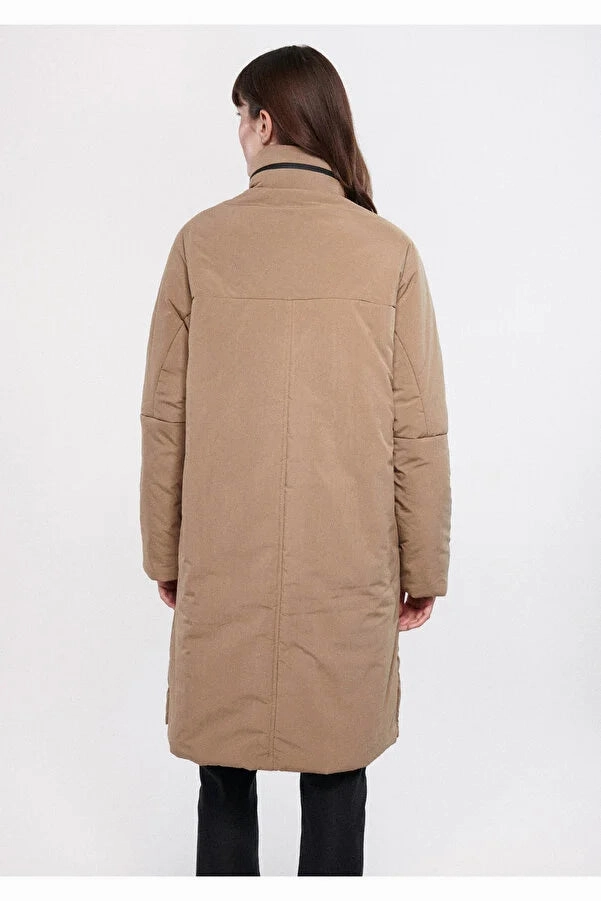 Spyder Ski Coats Blue Women's Stand Collar Brown Coats