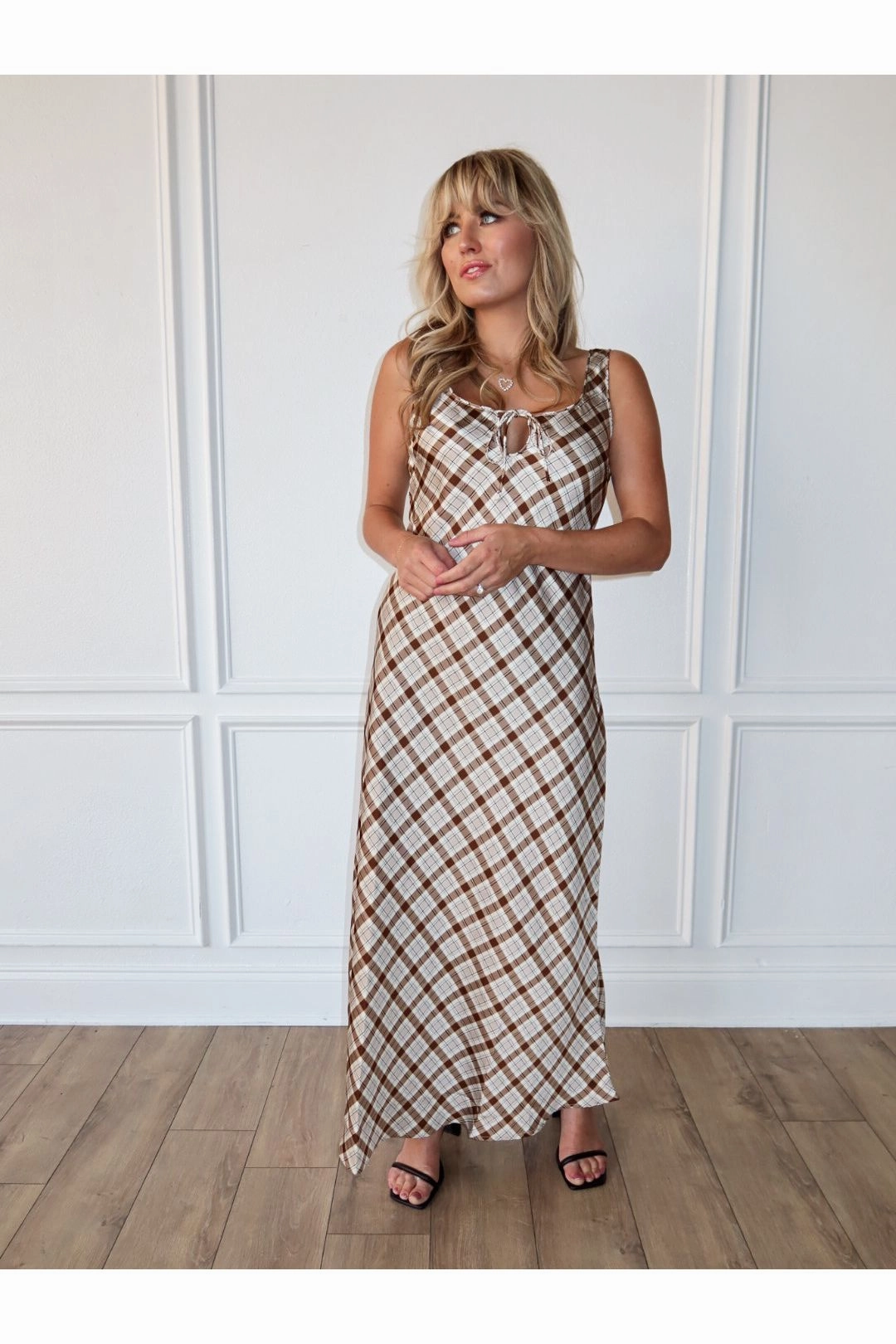 Backless Fitted Maxi Dress Harvest Haze Maxi