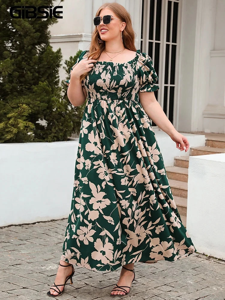 Line Draped Maxi Dress Boho Floral Maxi Dress
