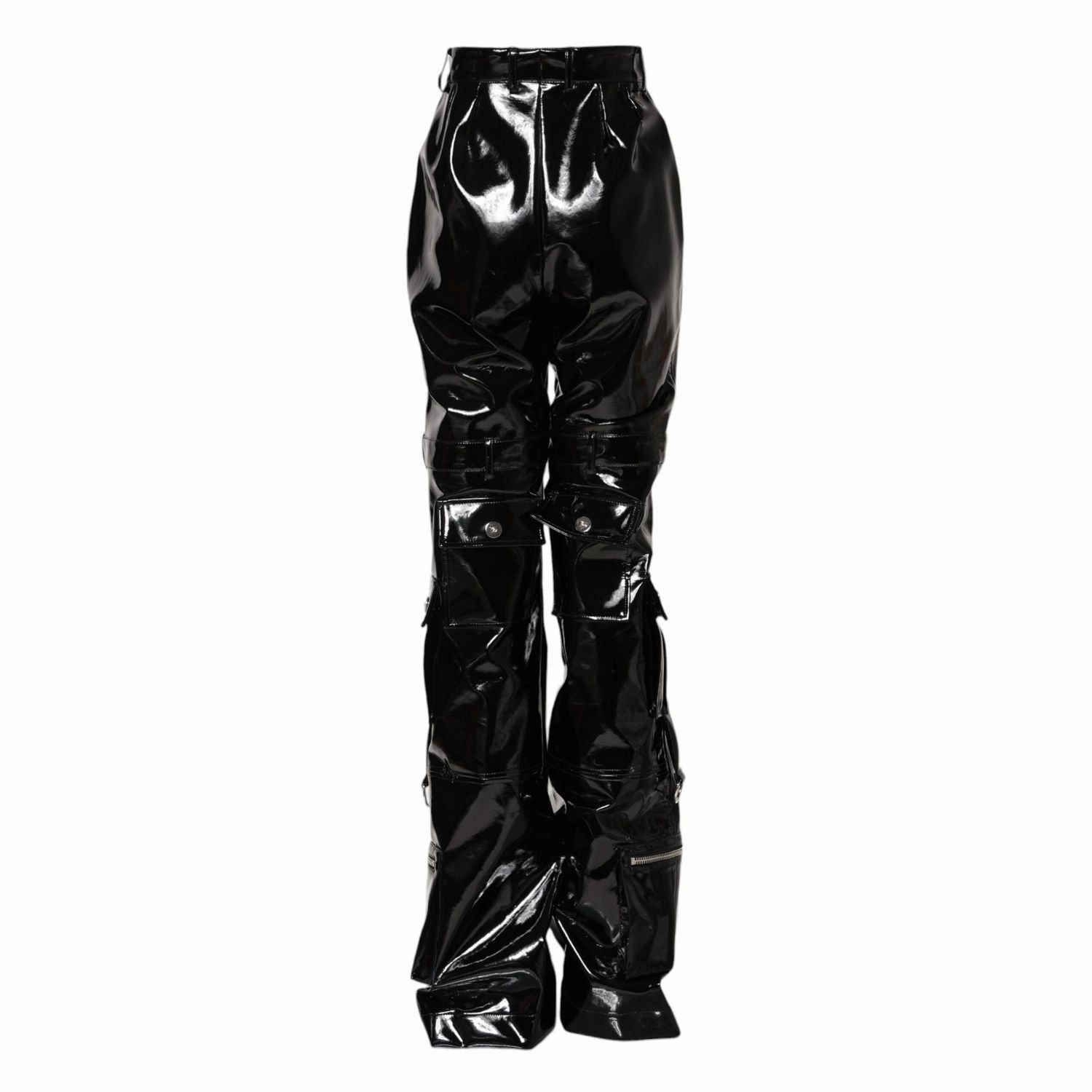 Cargo Pants Under $10 Dolce & Gabbana Black High Waist Cargo Bootcut Pants
