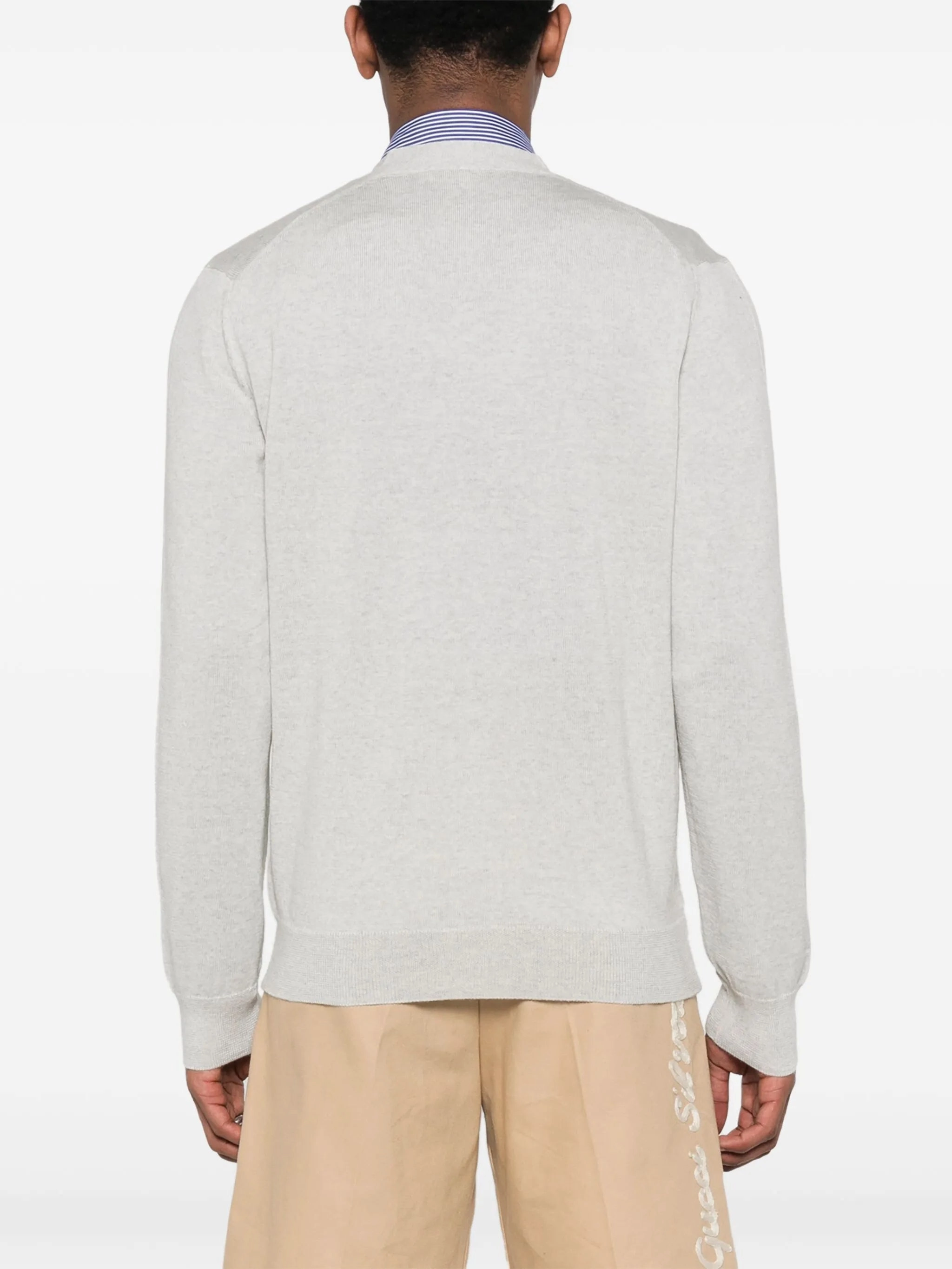 Bold Fox Head wool cardigan Body Knitwear