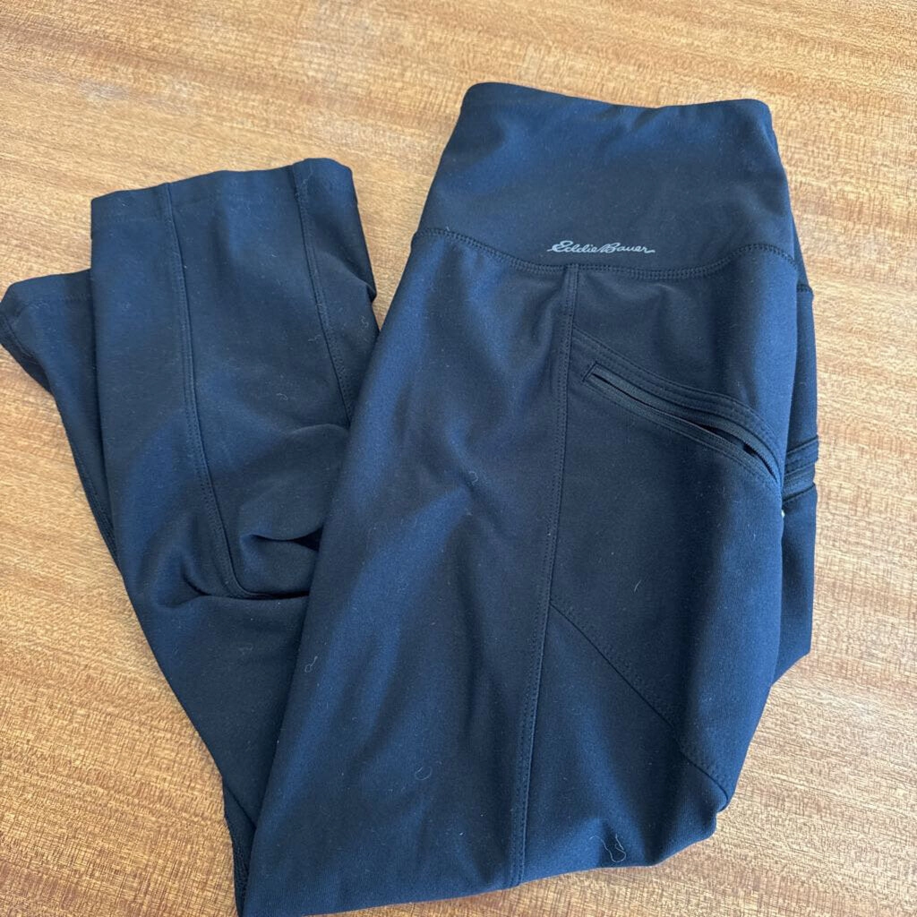 Siesta Key Sweatshirts Eddie Bauer - Women's Capris - MSRP $122: Black-women-SM