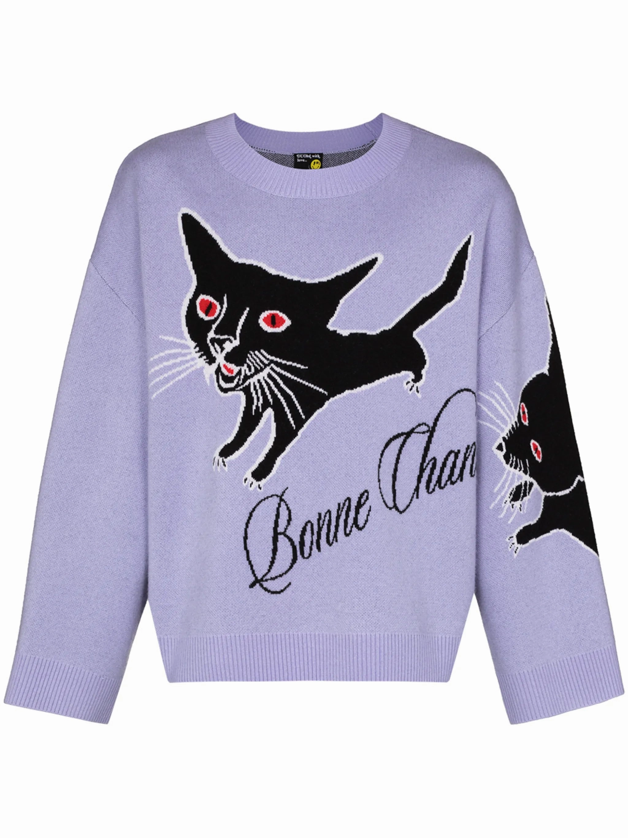Bonne Chance intarsia jumper Suel Knitwear