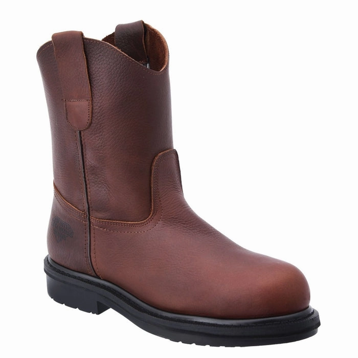 Bota de Trabajo de Piel Suela Hule WD Ankle Boots Cowboy Boots