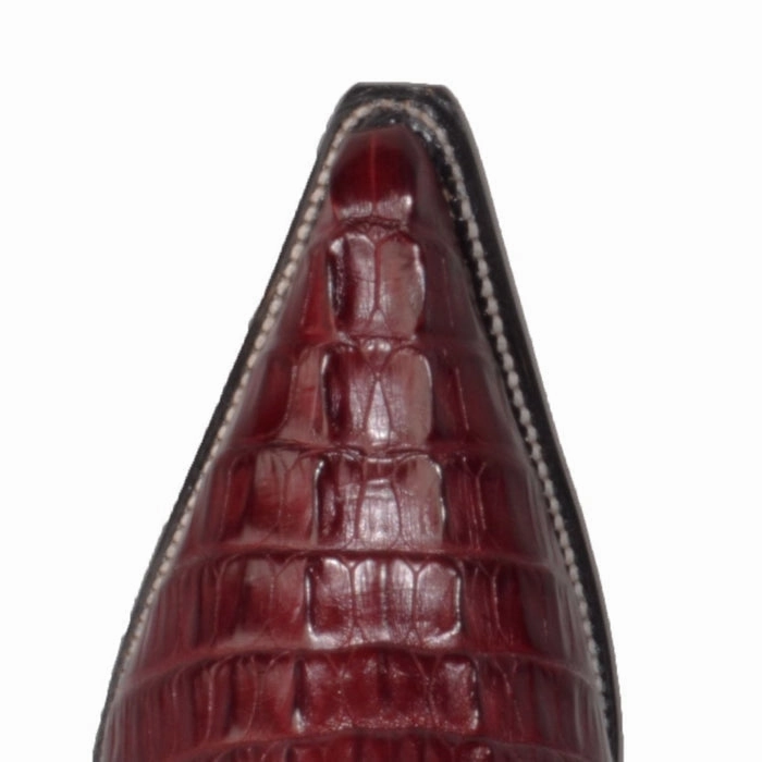 Dr Audrick High Puffer Boots Botas de Cocodrilo Caiman Cola Punta 3X Aladino