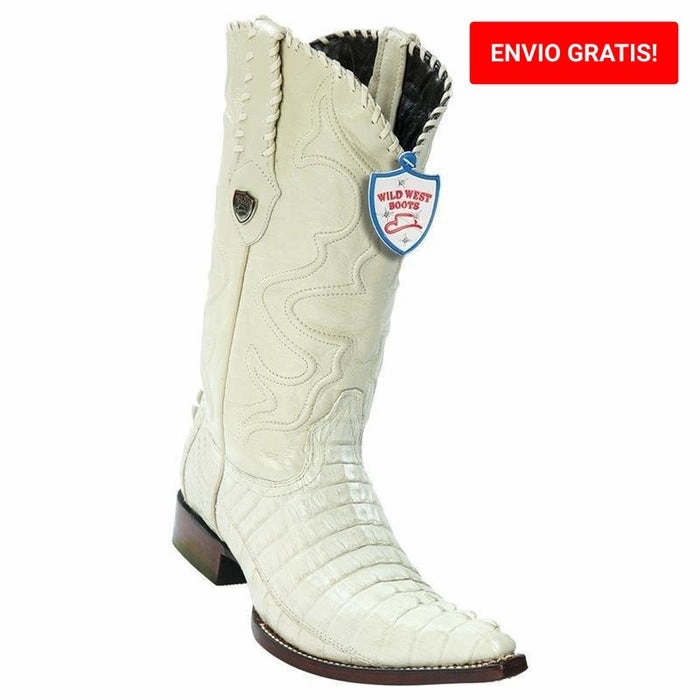 Botas de Cocodrilo Caiman Cola Punta 3X Aladino Chelsea Boots Dr Martens