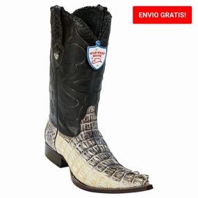 Church Boots Botas de Cocodrilo Caiman Cola Punta 3X Aladino WW