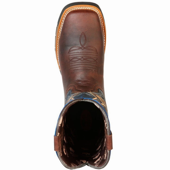 Botas de Trabajo de Cuero Original Horma Rodeo Color Cafe GEN Best Waterproof Boots For Walking