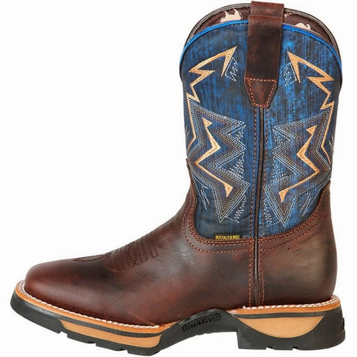 Navy Seal Boots Botas de Trabajo de Cuero Original Horma Rodeo Color Cafe GEN
