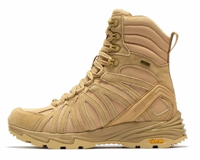 Botas Pro Sand 8 Inch Waterproof Tactical Boots with VIBRAM Traction Lug Outsole  BP22820 Low Leather Hiking Boots