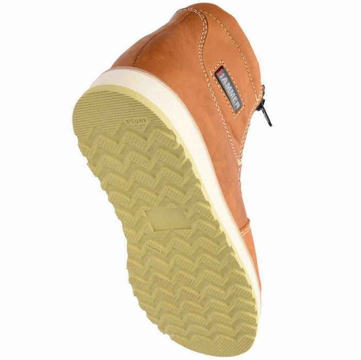 Guarachero Boots For Sale Botines de Trabajo Hammer con Doble Zipper Suela Doble Densidad Color Habana