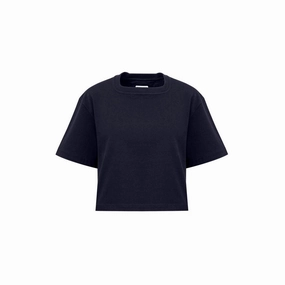 Bottega Veneta Blue Cotton T-Shirt T Shirts Wholesale