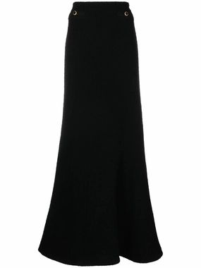 boucl maxi skirt Dress For Garden Wedding