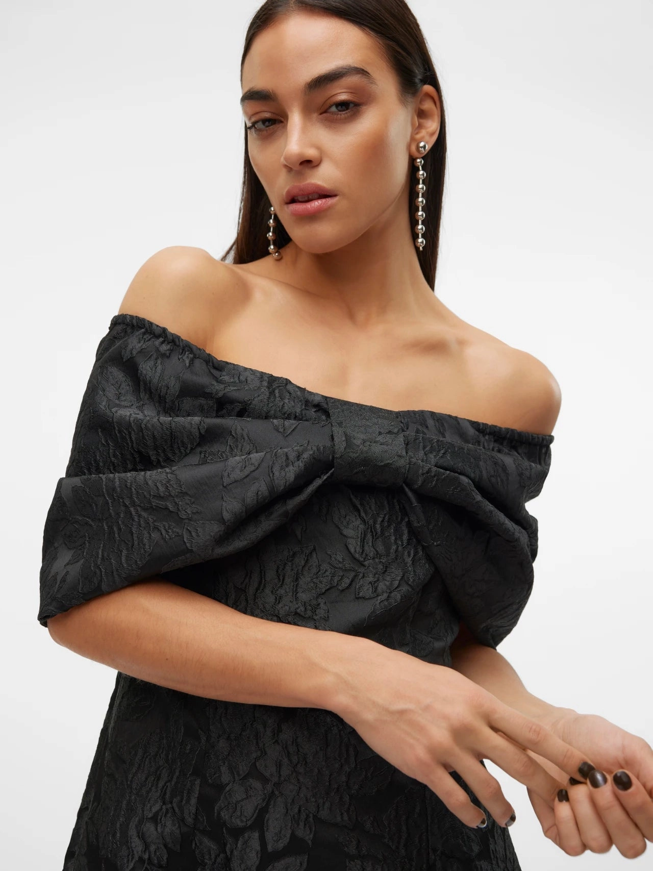 Yves Mini Dress Bow Party Dress