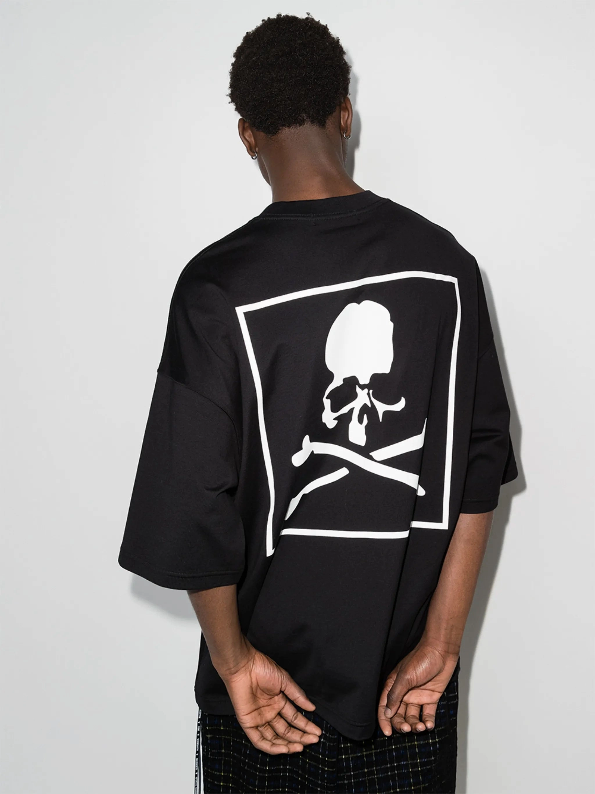 Long T Shirts Box Logo oversized T-shirt