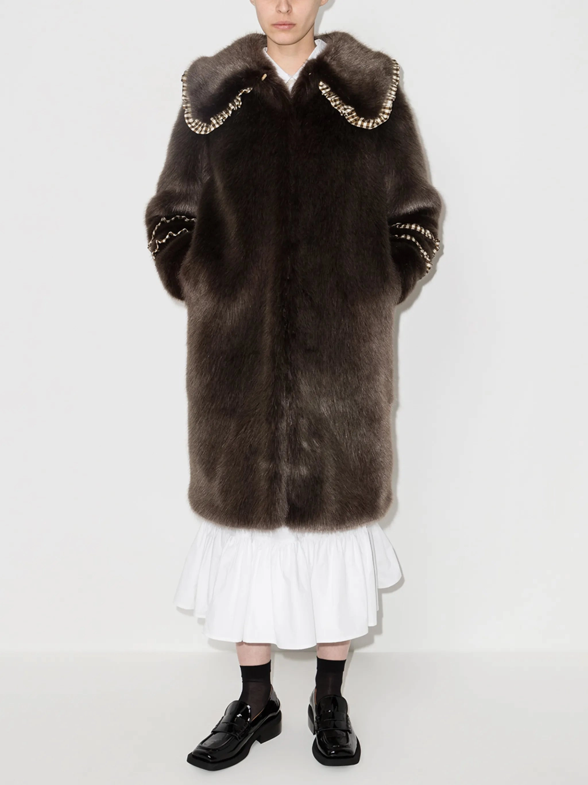 Classy Coats Brandy faux-fur coat