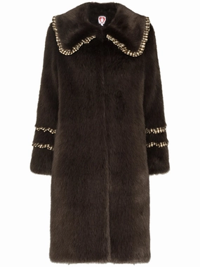 Beretta Shooting Coats Brandy faux-fur coat