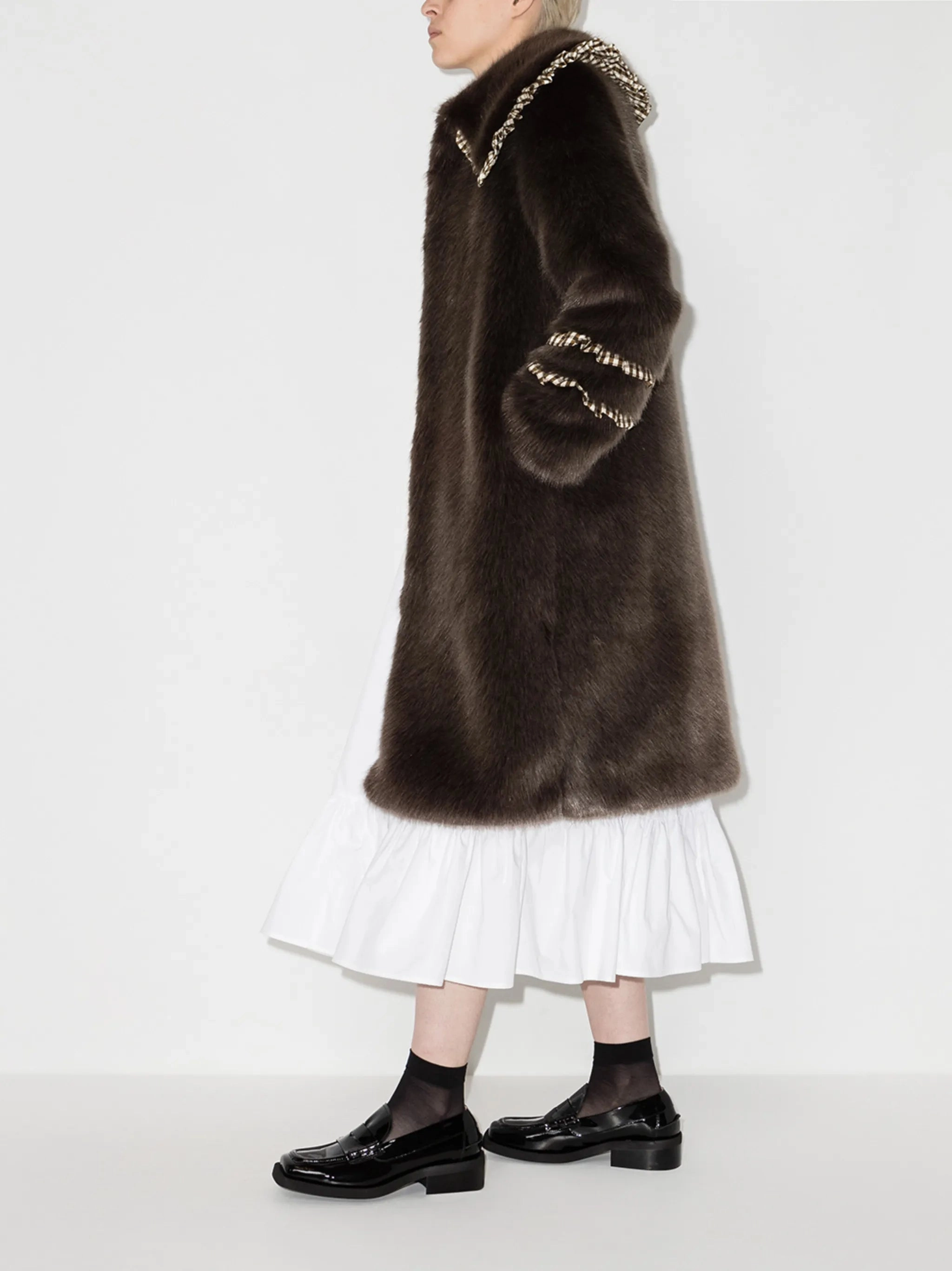 Luxury Coats And Jackets Best Reviews Brandy faux-fur coat