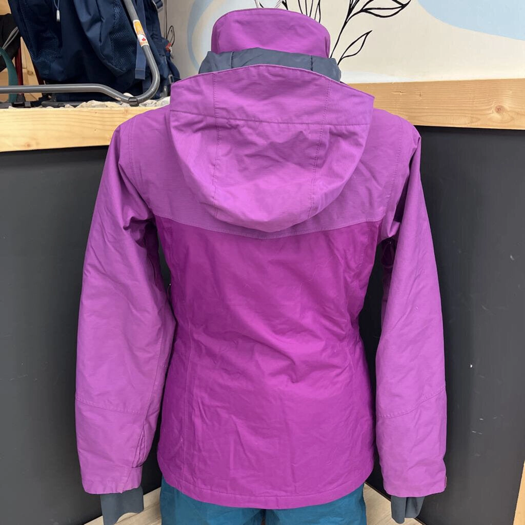 Columbia - Women's Omni-Heat Winter Jacket - MSRP $250: Purple-women-XS Leather Motorcycle Jackets Near Me