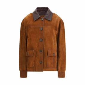 Valstar Brown Goatskin Coat Vintage Ladies Coats