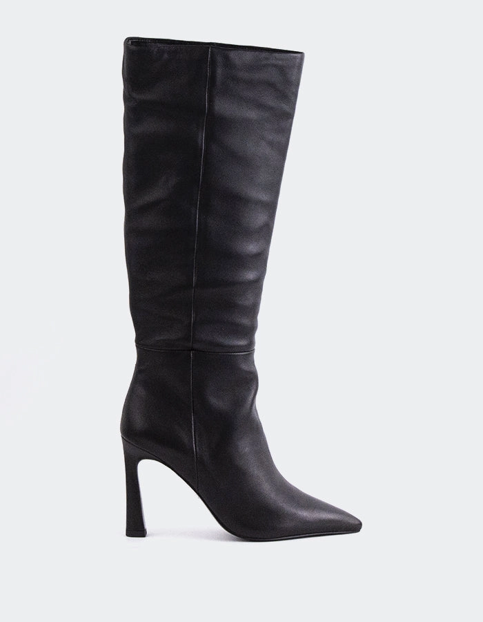 Winter Leather Boots Grimani Black Leather