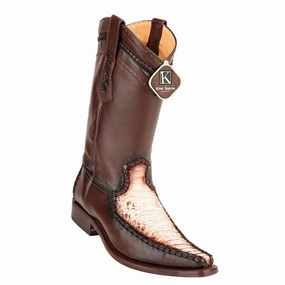 Soft Boots Men's King Exotic Boots Genuine Python European Toe Natural (477bd5749)