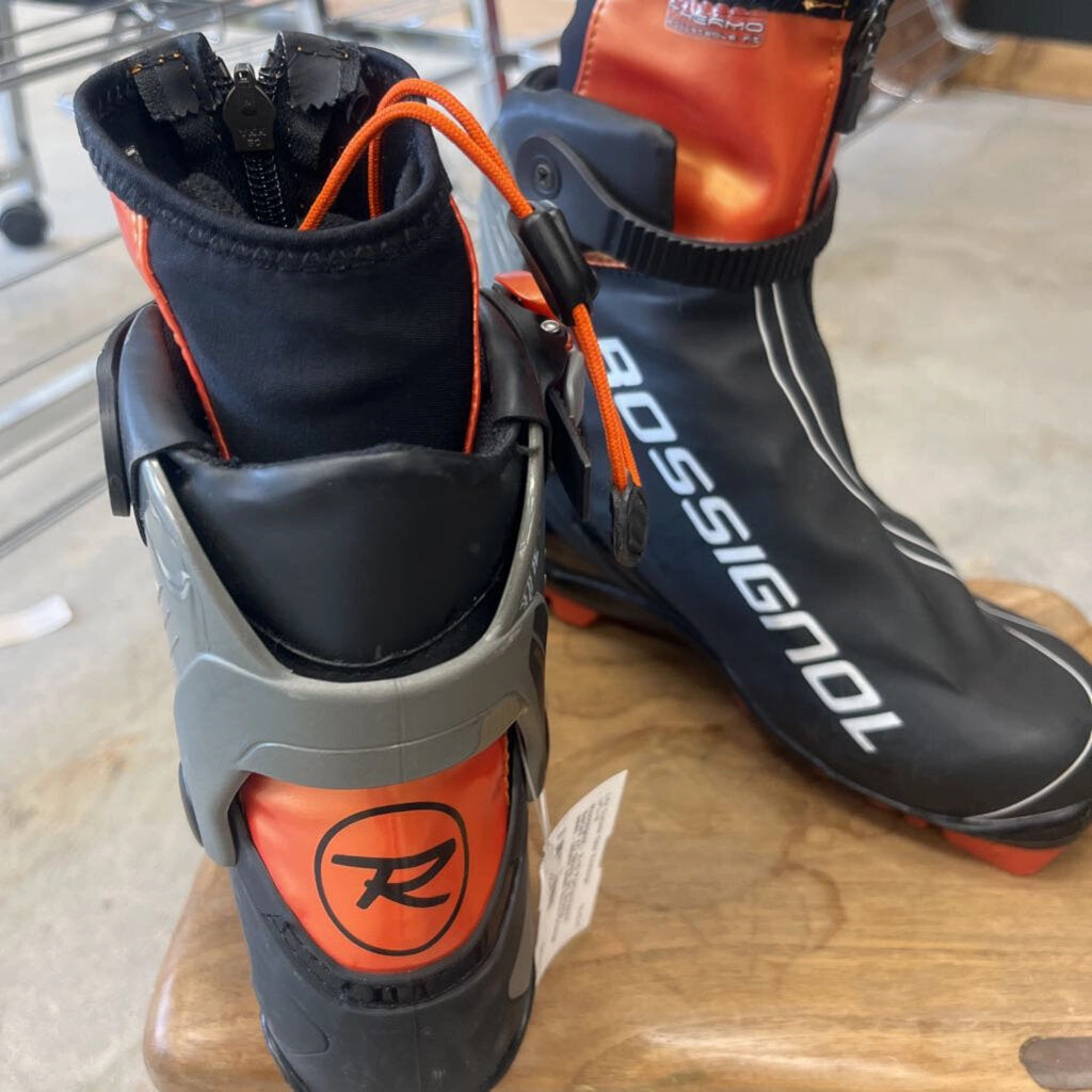 Portland Boot Company Snow Boots Rossignol - X-10 Performance Series XC Skate Ski Boots - NNN - MSRP $389: Black/Orange-unisex-36