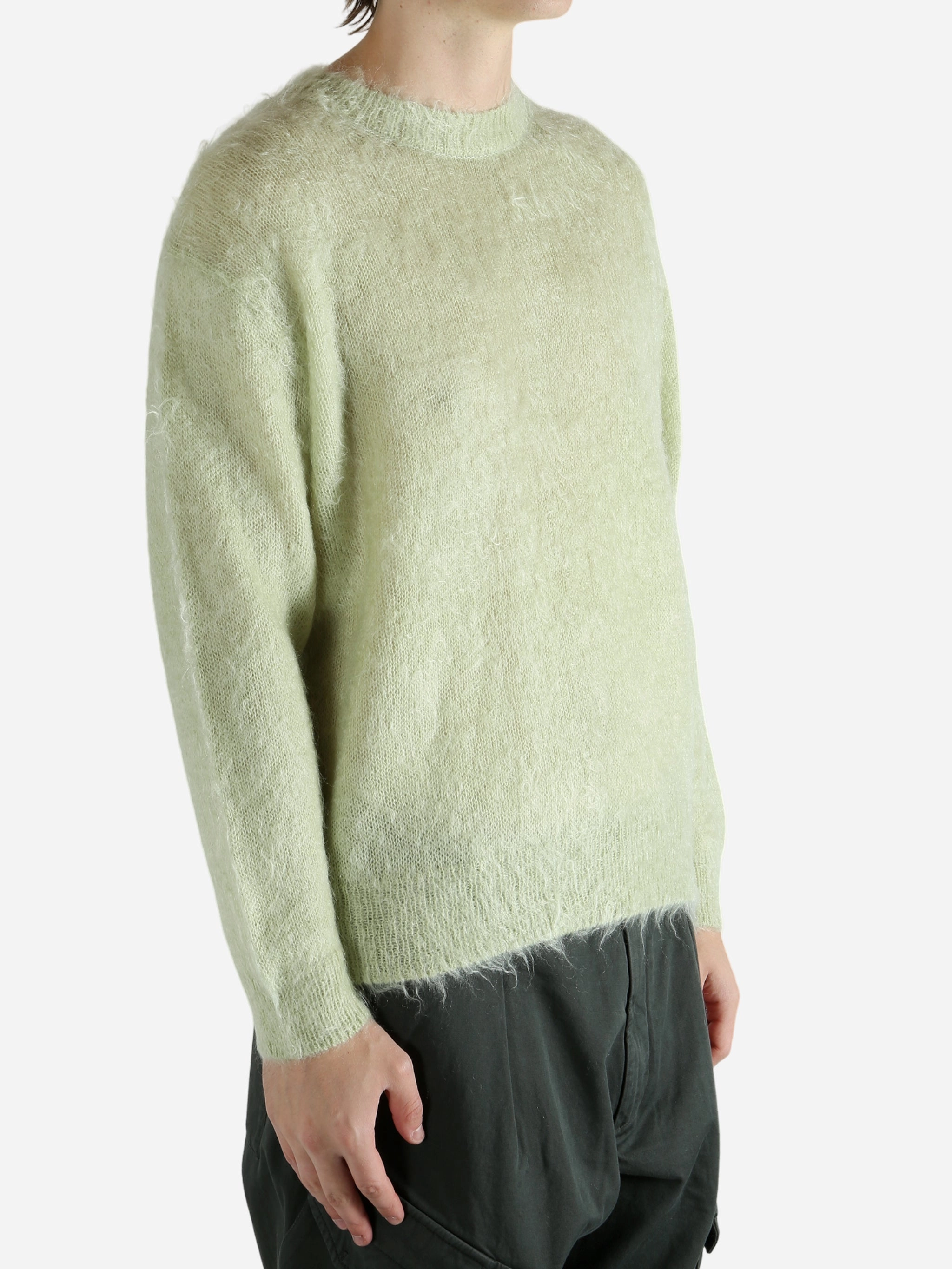 Savile Row Knitwear AURALEE - Men Brushed Super Kid Mohair Knitwear