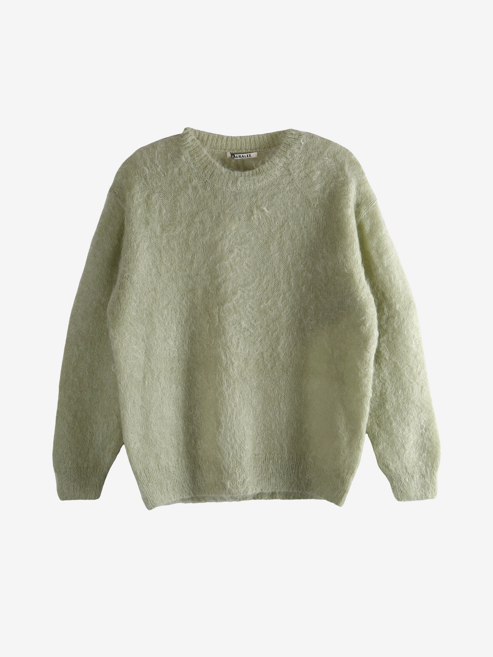 Rose Brown Knitwear AURALEE - Men Brushed Super Kid Mohair Knitwear