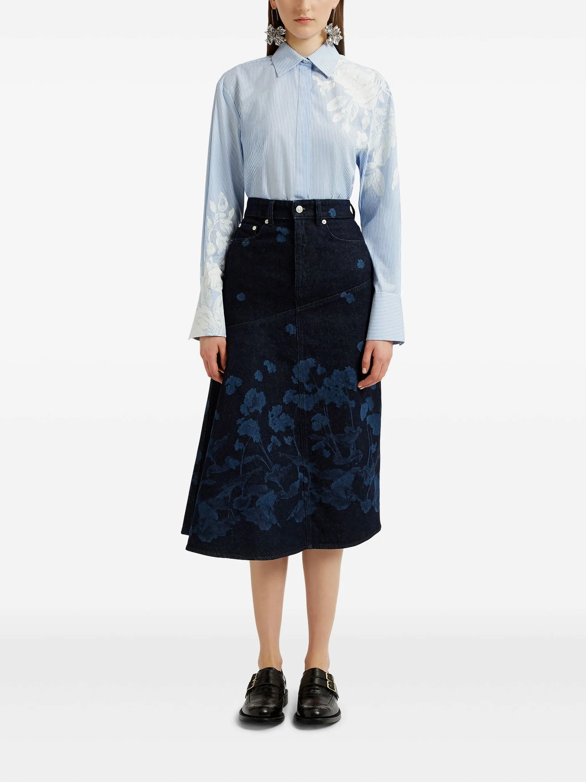 draped midi skirt Cocktail Dress With Open Back