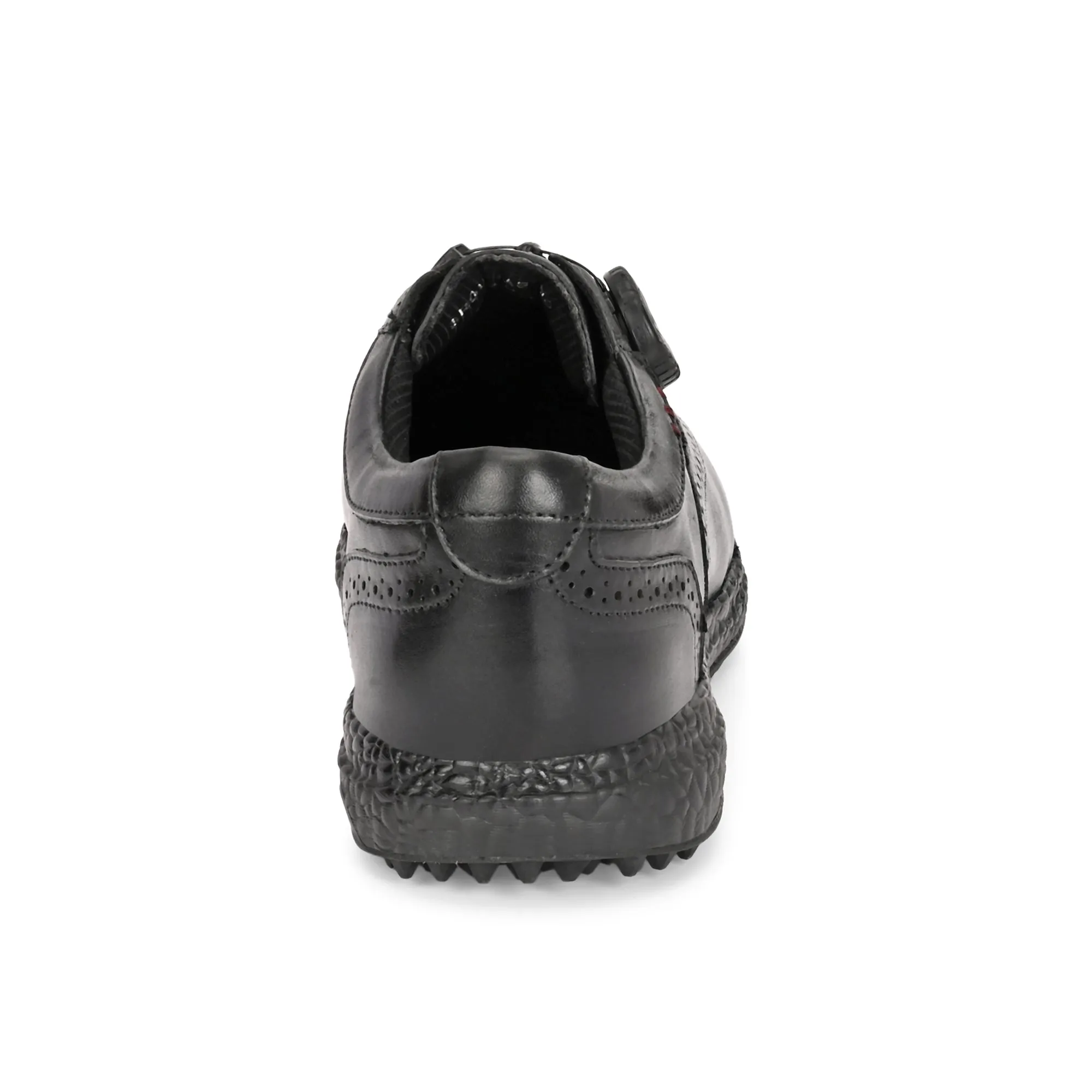 Trailstorm Ascend Waterproof Hiking Shoe Brogue Spikeless Easy Go Black-Golf Shoes